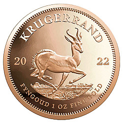 2022 1oz South African Krugerrand Gold Coin