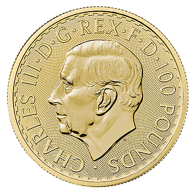 2023 1oz Royal Mint Britannia King Charles III Gold Coin