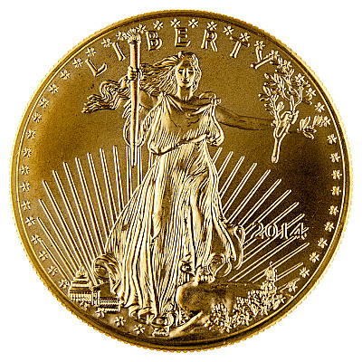 2014 1oz American Eagle Gold Coin