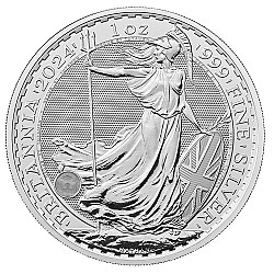 2024 1oz Royal Mint Britannia King Charles III Silver Coin