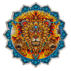 PAMP Lion of the 5th Chakra 2oz Silver Coin