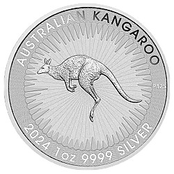 2024 1oz Australian Kangaroo Silver Coin