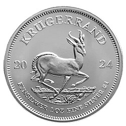 2024 1oz South African Krugerrand Silver Coin