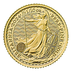 2024 1/10oz Britannia Gold Coin (King Charles III Portrait)