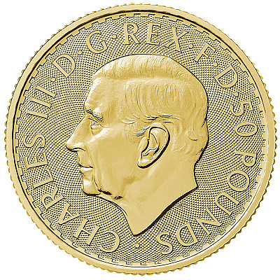 2024 1/2oz Britannia Gold Coin (King Charles III Portrait)