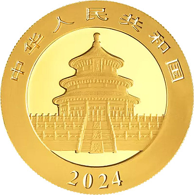 2024 8g Chinese Panda Gold Coin