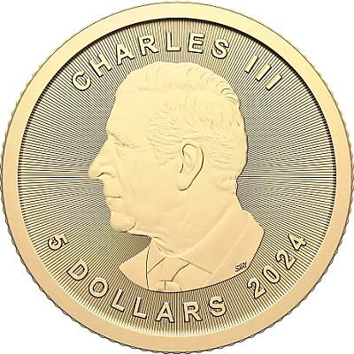 2024 1/10oz Maple Gold Coin
