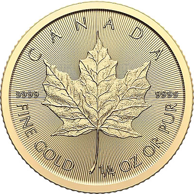 2024 1/4oz Maple Gold Coin