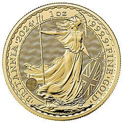 2024 1oz Britannia Gold Coin (King Charles III Portrait)