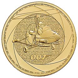 1oz James Bond 1960s 'Little Nellie' Gold Coin | Royal Mint