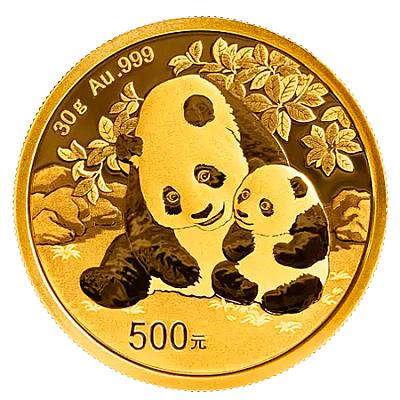 2024 30g Chinese Panda Gold Coin