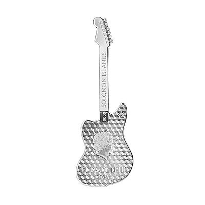 Fender® Jazzmaster® Guitar 1oz Pure Silver Coin