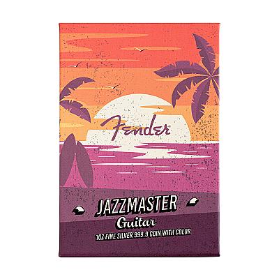 Fender® Jazzmaster® Guitar 1oz Pure Silver Coin