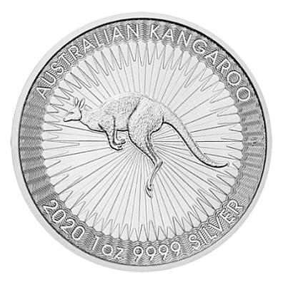 2020 1oz Australian Kangaroo Silver Coin