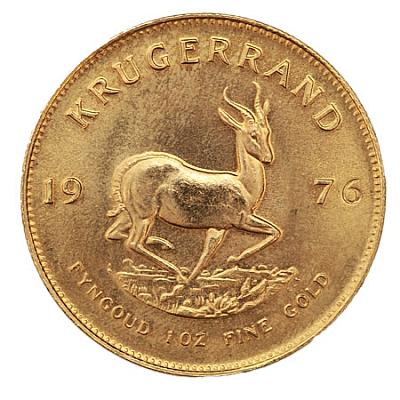 1976 1oz South African Krugerrand Gold Coin