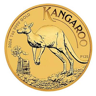 2024 1oz Australian Nugget Gold Coin Attributes Images