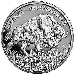 PAMP Buffalo 1oz Silver Round