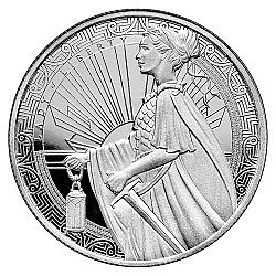 PAMP Lady Liberty 1oz Silver Round