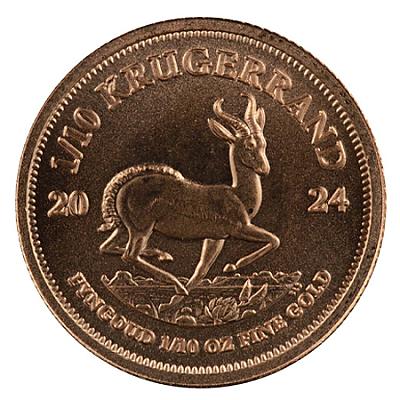 2024 1/10oz South African Krugerrand Gold Coin