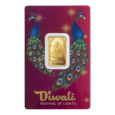 PAMP Diwali Lakshmi 5 Gram Gold Bar