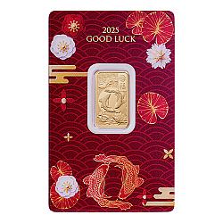 2025 PAMP 5 Gram Good Luck Gold Bar