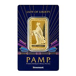 PAMP 1 Ounce Lady of Liberty Gold Bar