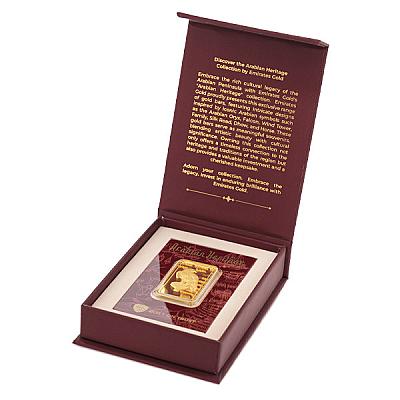 Emirates 10 Gram Falcon Gold Bar