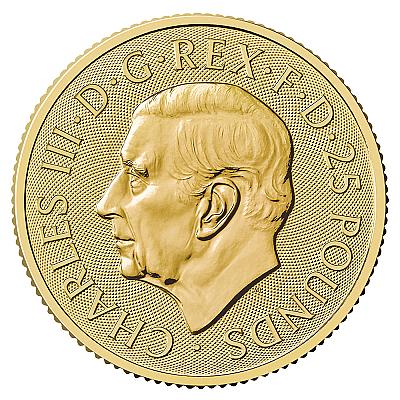 2025 1/4oz Britannia Gold Coin (King Charles III Portrait)