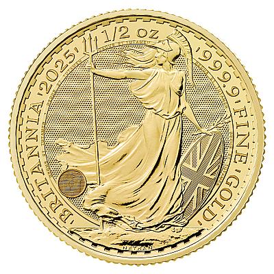 2025 1/2oz Britannia Gold Coin (King Charles III Portrait)