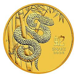 2025 1/2oz Australian Lunar III Snake Gold Coin