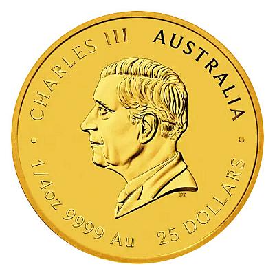 2025 1/4oz Australian Lunar III Snake Gold Coin