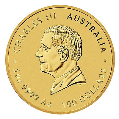 2025 1oz Australian Lunar III Snake Gold Coin