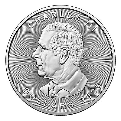 2025 1oz Canadian Maple Silver Coin