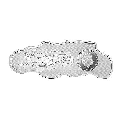 PAMP Suisse Hot Wheels™ Bone Shaker™ 1oz Pure Silver Collector Coin back