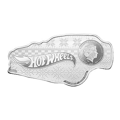 PAMP Suisse Hot Wheels™ - Night Shifter™ 1oz Silver Collector Coin back