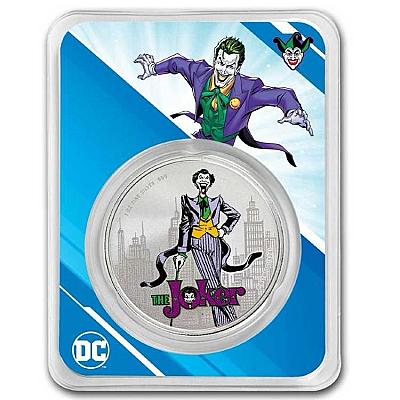 DC Comics The Joker 1oz Silver Coin