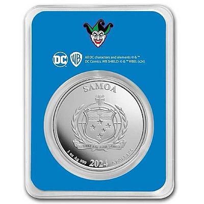 DC Comics The Joker 1oz Silver Coin