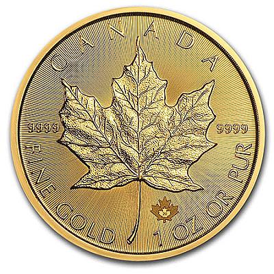 2020 1oz Maple Gold Coin front