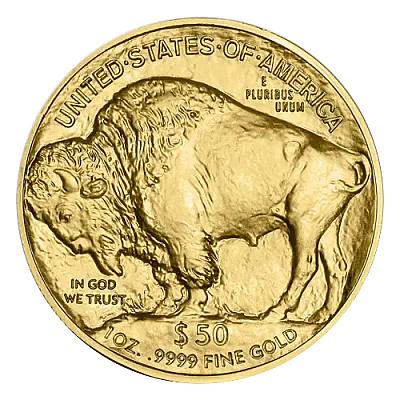 2025 1oz Buffalo Gold Coin back